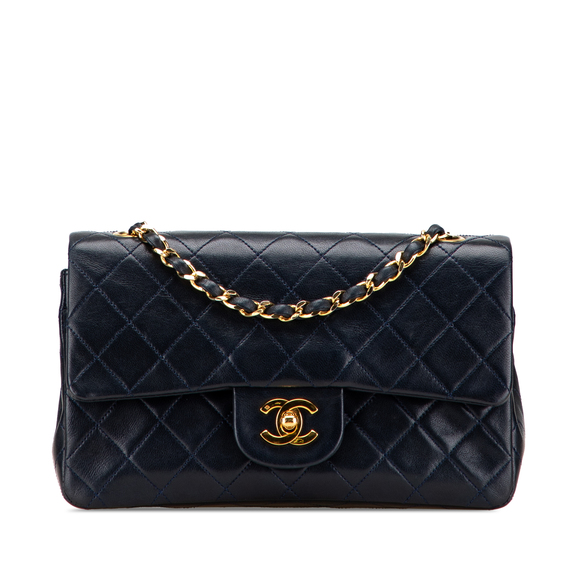 Pre-Loved Chanel Small Classic Lambskin Double Flap - Picture 1 of 11